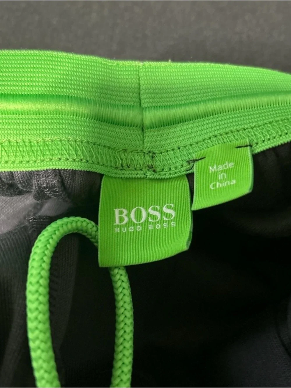 Hugo Boss Gray Men's Sweatpants with Subtle Logo